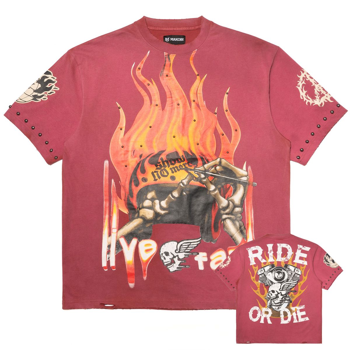 MAKOBI RIDE OR DIE TEE by Makobi