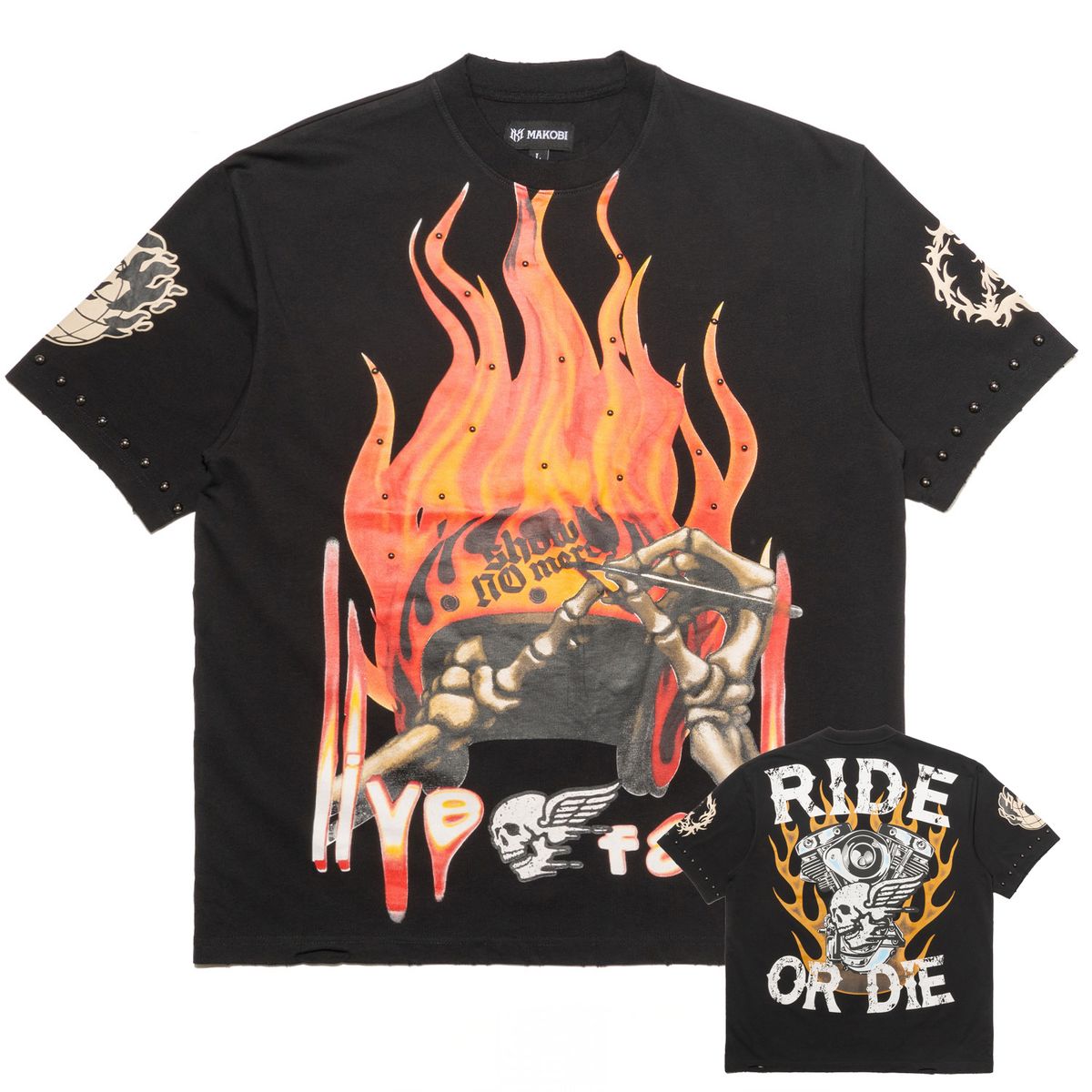 MAKOBI RIDE OR DIE TEE by Makobi