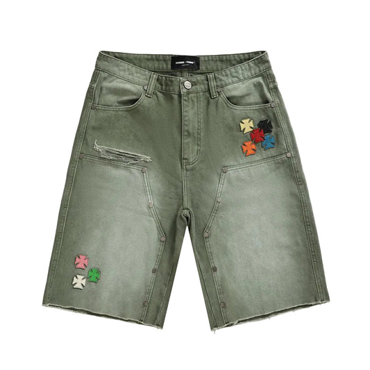 HOMME FEMME ICON CREST SHORTS by HOMME FEMME