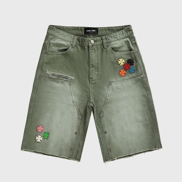 HOMME FEMME ICON CREST SHORTS by HOMME FEMME