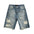 HOMME FEMME NOMAD STUDDED DENIM SHORTS by HOMME FEMME
