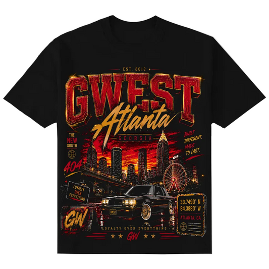 G WEST WELCOME TO ATLANTA TEE by G-WEST