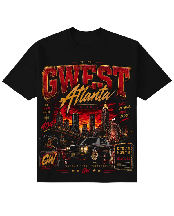 G WEST WELCOME TO ATLANTA TEE by G-WEST