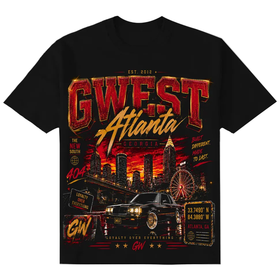 G WEST WELCOME TO ATLANTA TEE by G-WEST