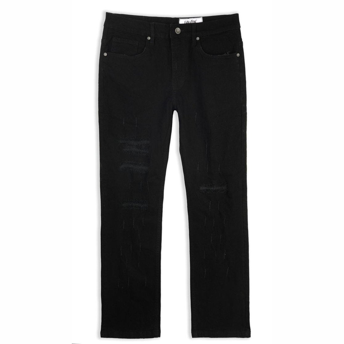 EVOLUTION BIGMENS PREMIUM DISTRESSED STRAIGHT JEANS by Evolution
