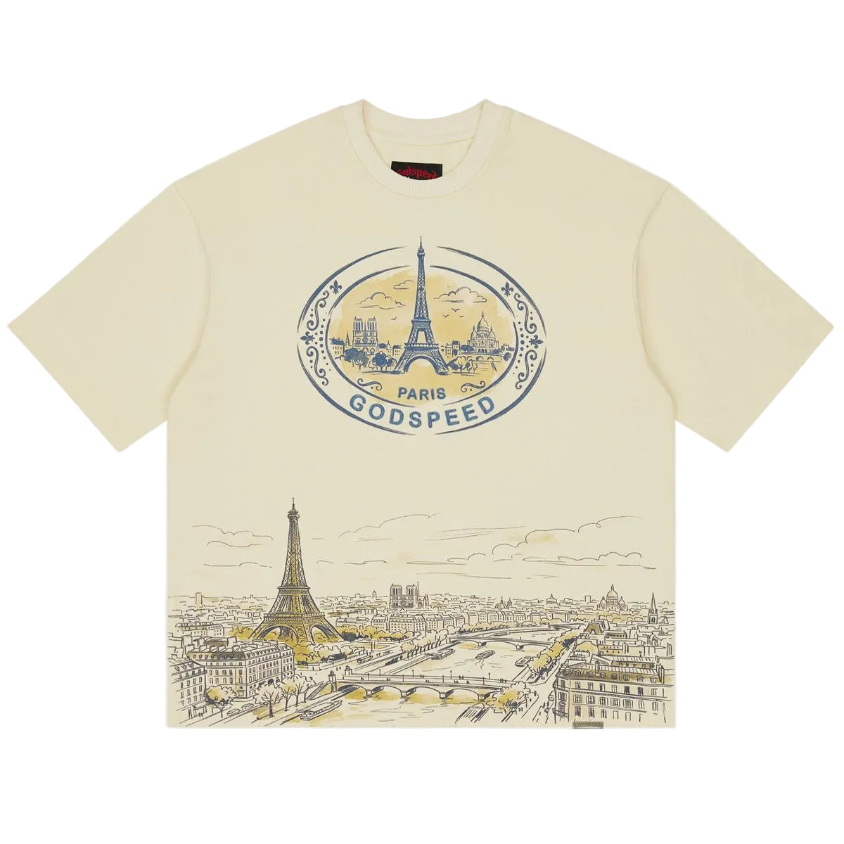 GODSPEED PARIS SKYLINE TEE by Godspeed