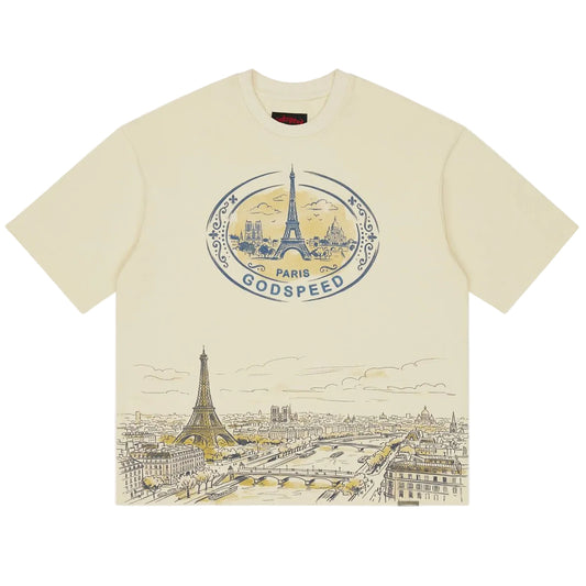 GODSPEED PARIS SKYLINE TEE by Godspeed