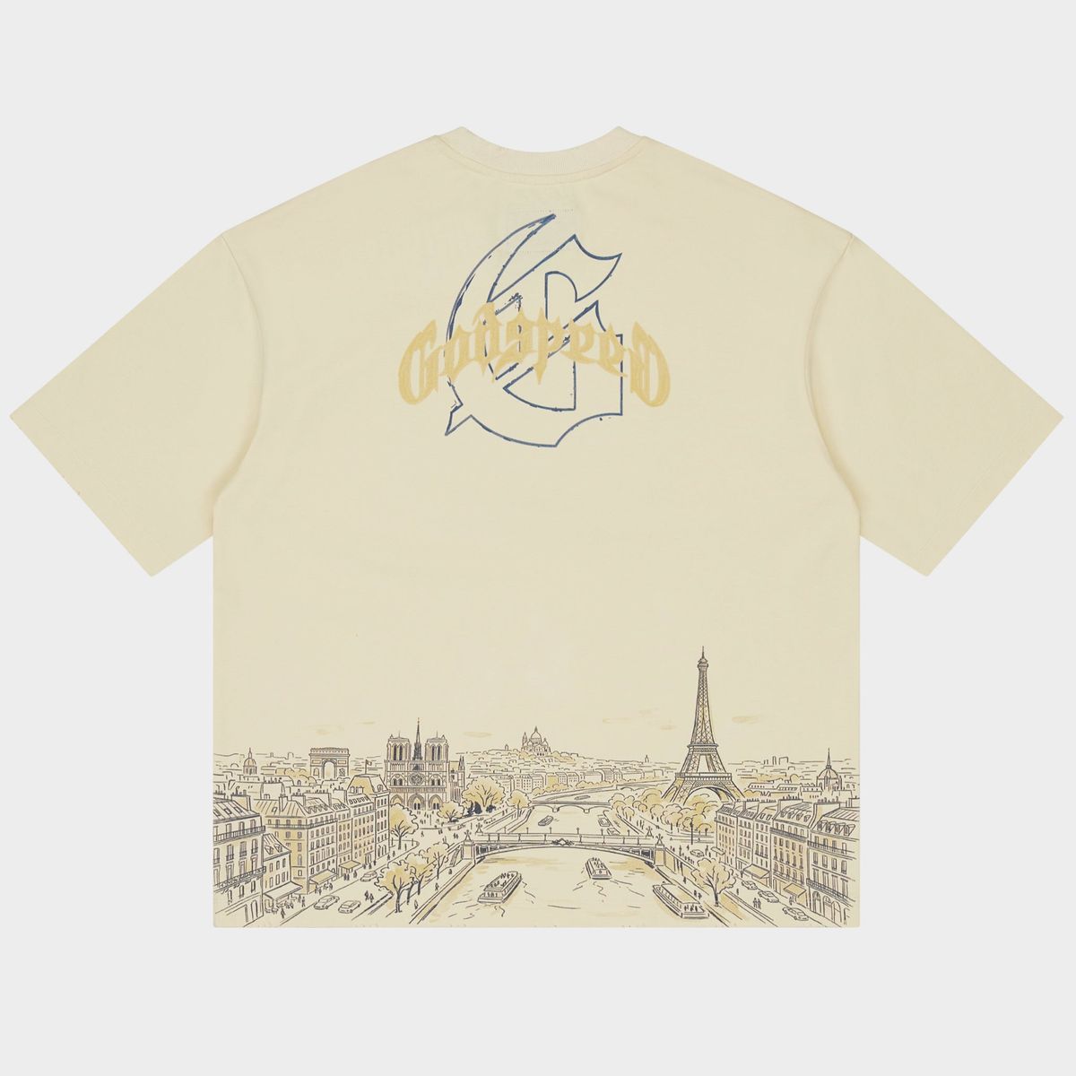 GODSPEED PARIS SKYLINE TEE by Godspeed