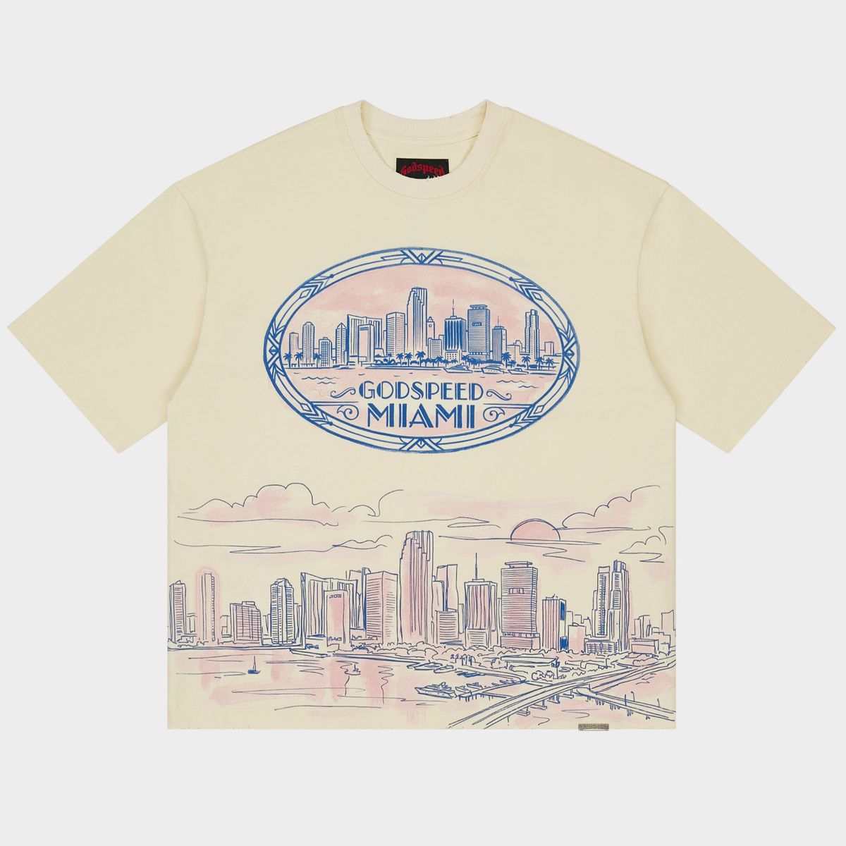 GODSPEED MIAMI SKYLINE TEE by Godspeed