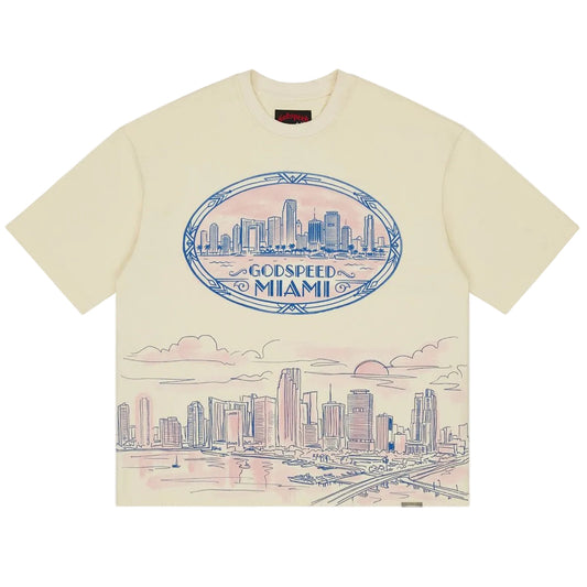 GODSPEED MIAMI SKYLINE TEE by Godspeed