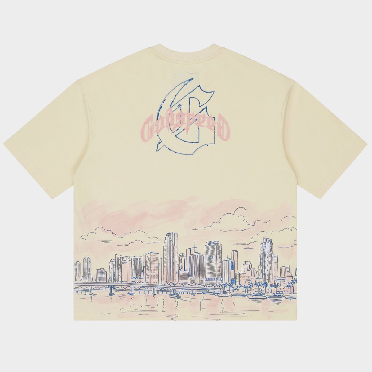 GODSPEED MIAMI SKYLINE TEE by Godspeed
