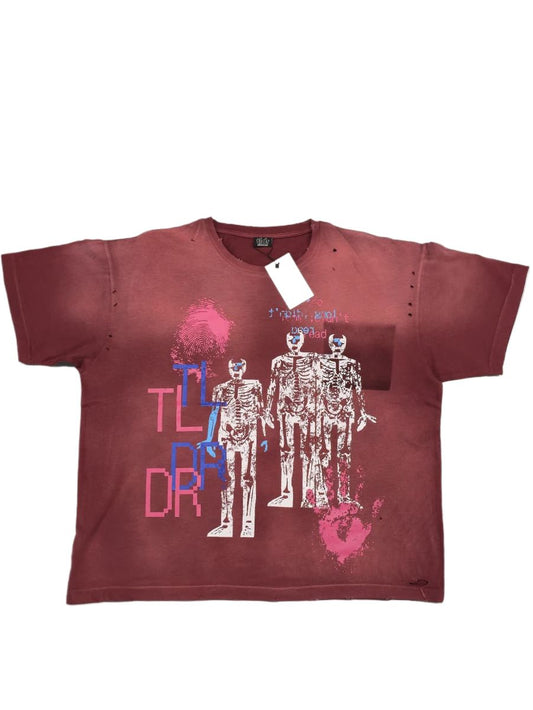 TLDR POTASSIUM MOVING SKELETON TEE by TLDR