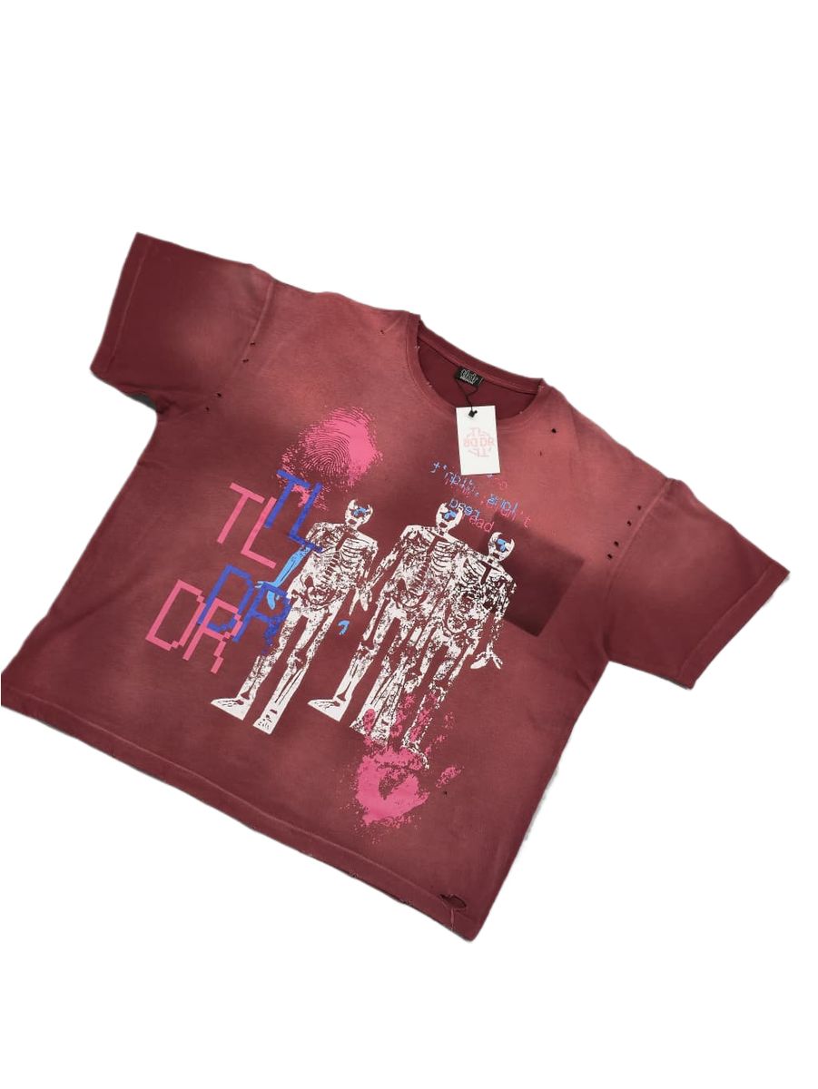 TLDR POTASSIUM MOVING SKELETON TEE by TLDR
