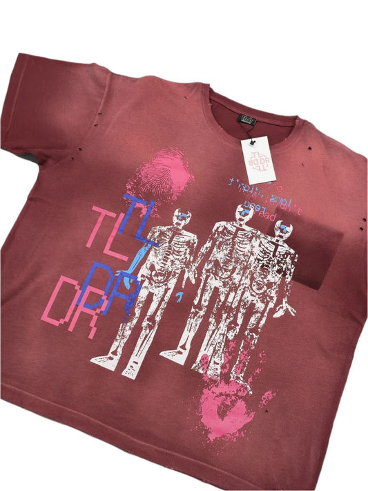 TLDR POTASSIUM MOVING SKELETON TEE by TLDR