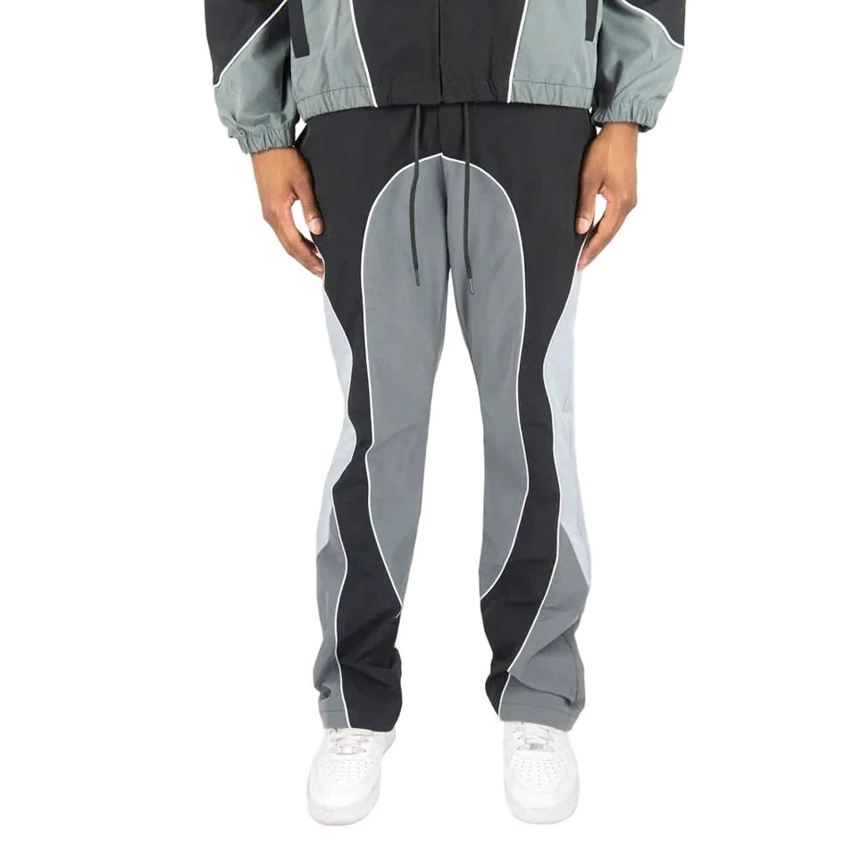 REBEL MINDS NYLON COLORBLOCK PANTS by Rebel Minds