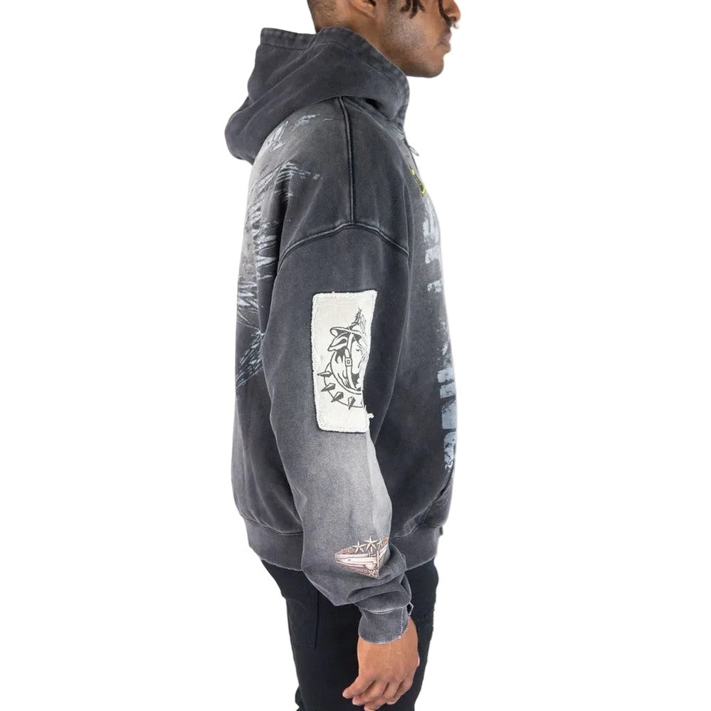 R3BEL MILITARY FT HOODIE by REBEL DNMT