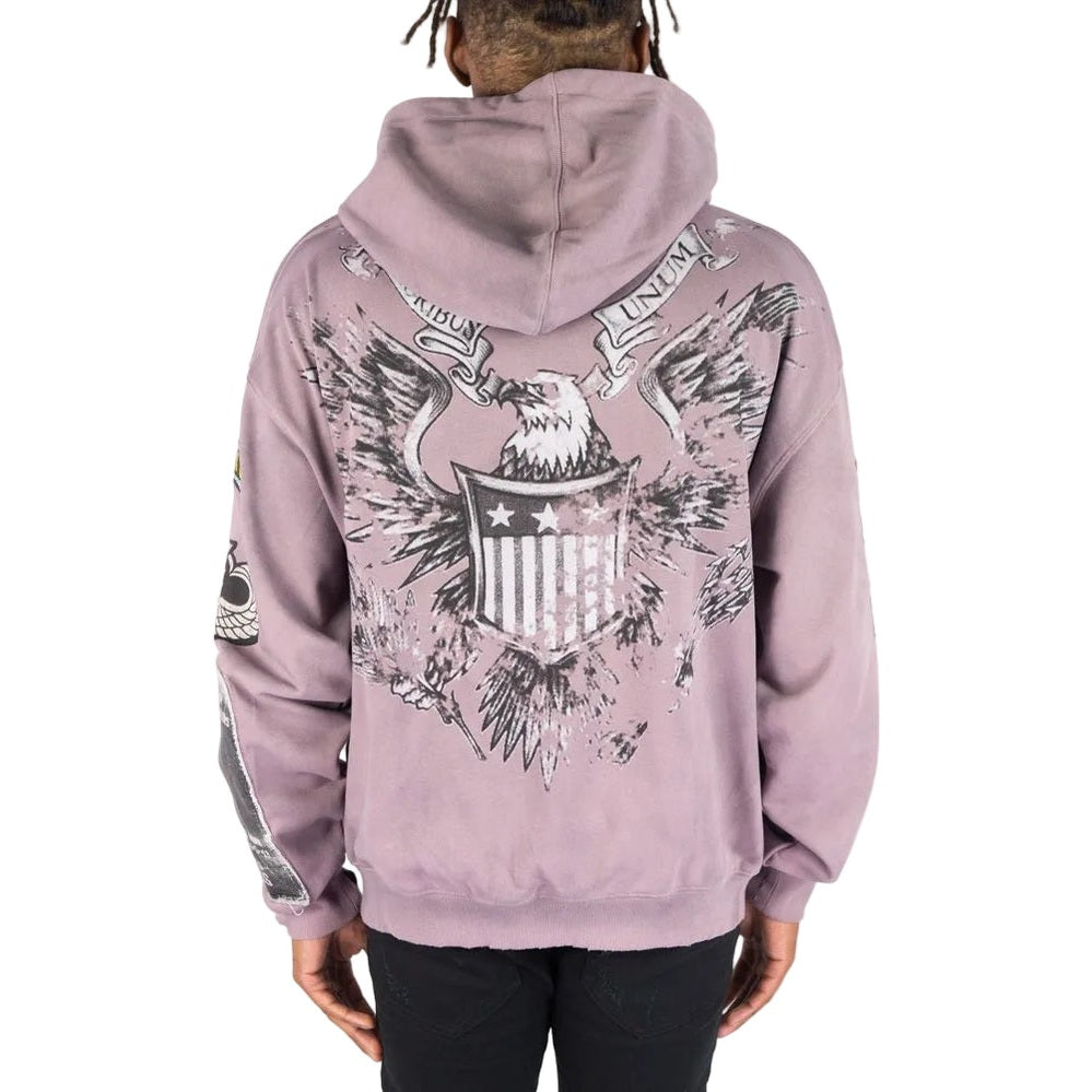 R3BEL MILITARY FT HOODIE by REBEL DNMT