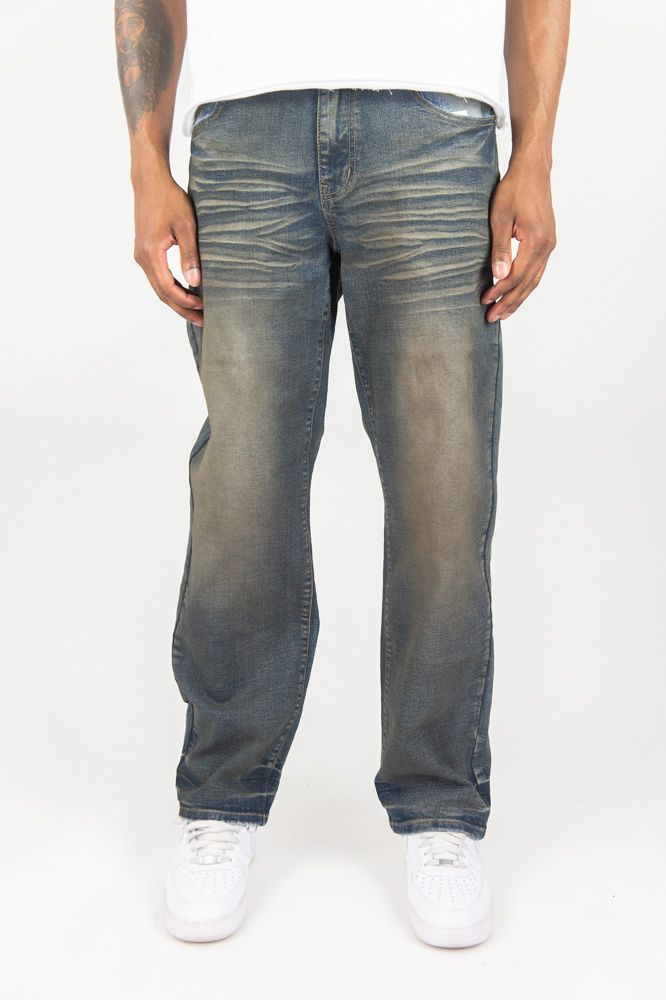 ROAR DENIM BASIC STRAIGHT JEANS by ROAR DENIM