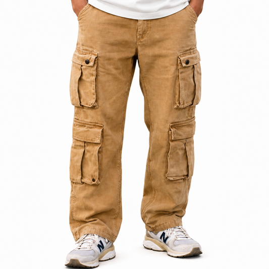 WAIMEA TWILL CARGO RELAXED PANTS by Waimea