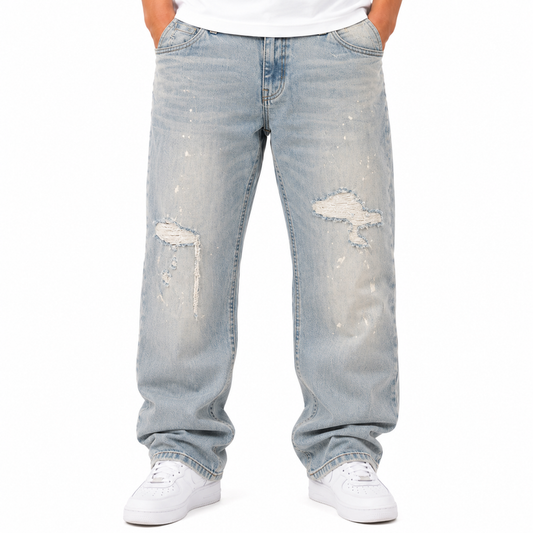 WAIMEA RELAXED PAINTED JEANS by Waimea