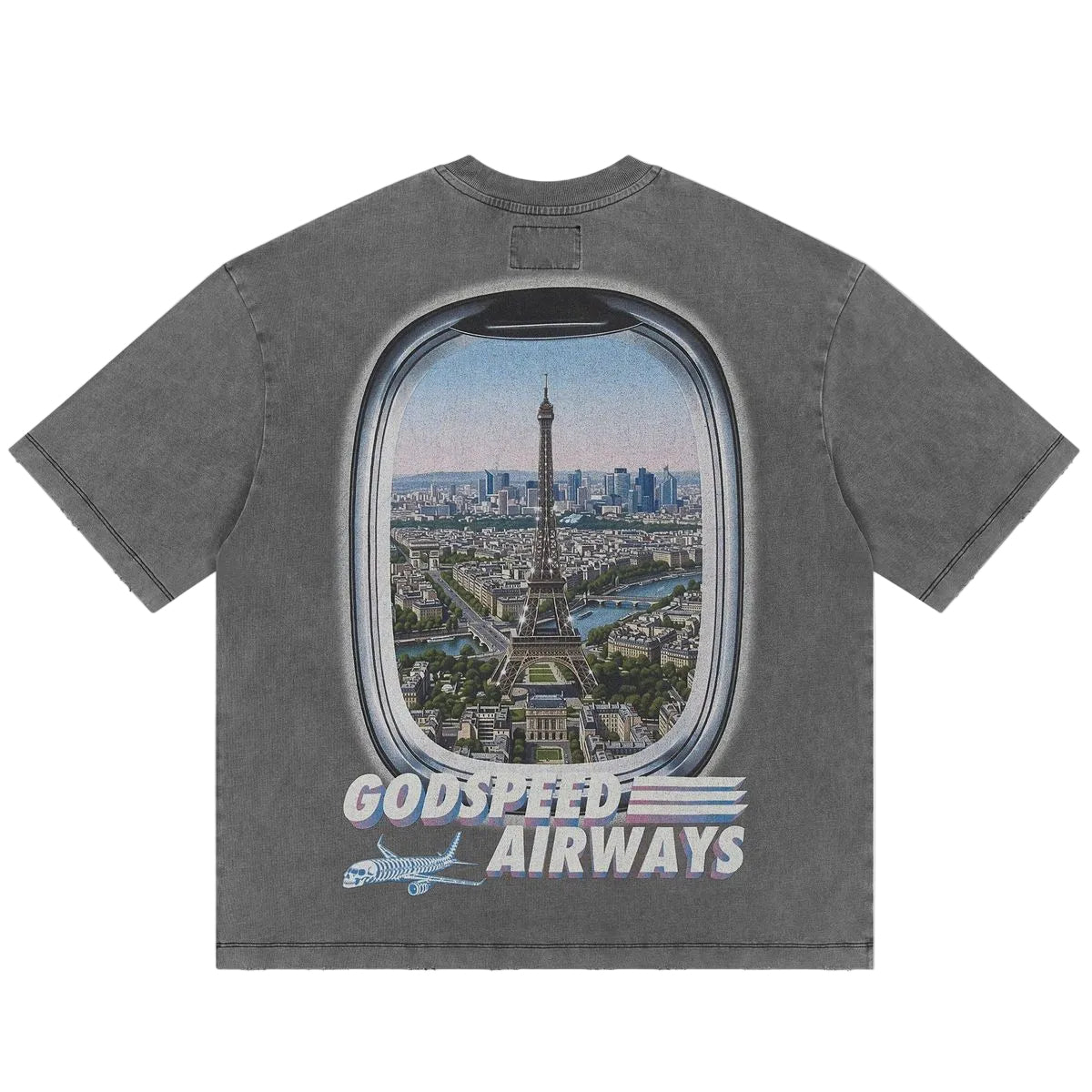 GODSPEED AIR PARIS POCKET TEE by Godspeed