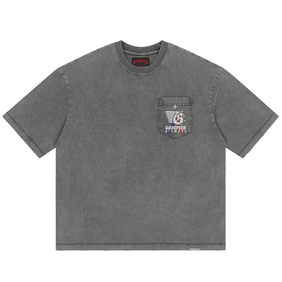 GODSPEED AIR PARIS POCKET TEE by Godspeed