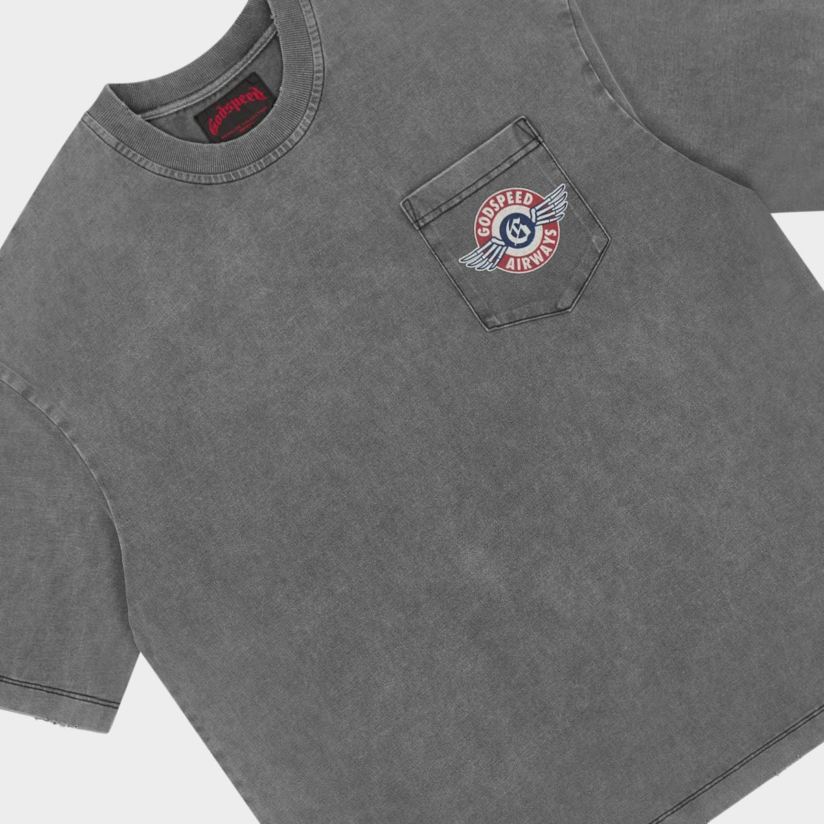 GODSPEED GS AIR NYC POCKET TEE by Godspeed
