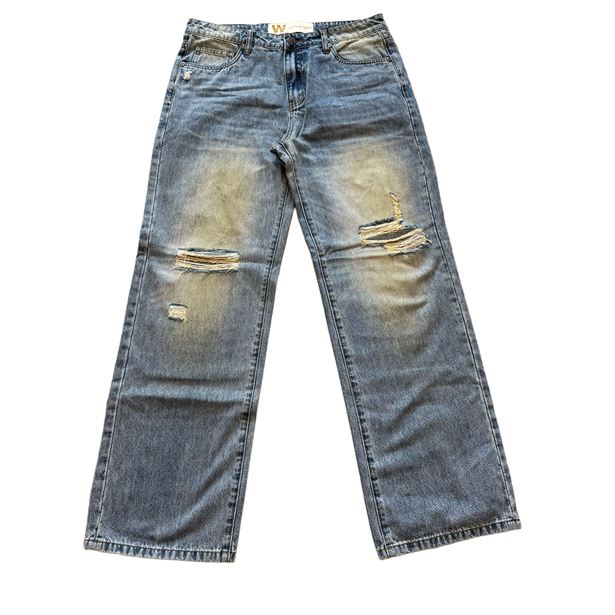 WAIMEA WASHED BAGGY JEANS by Waimea