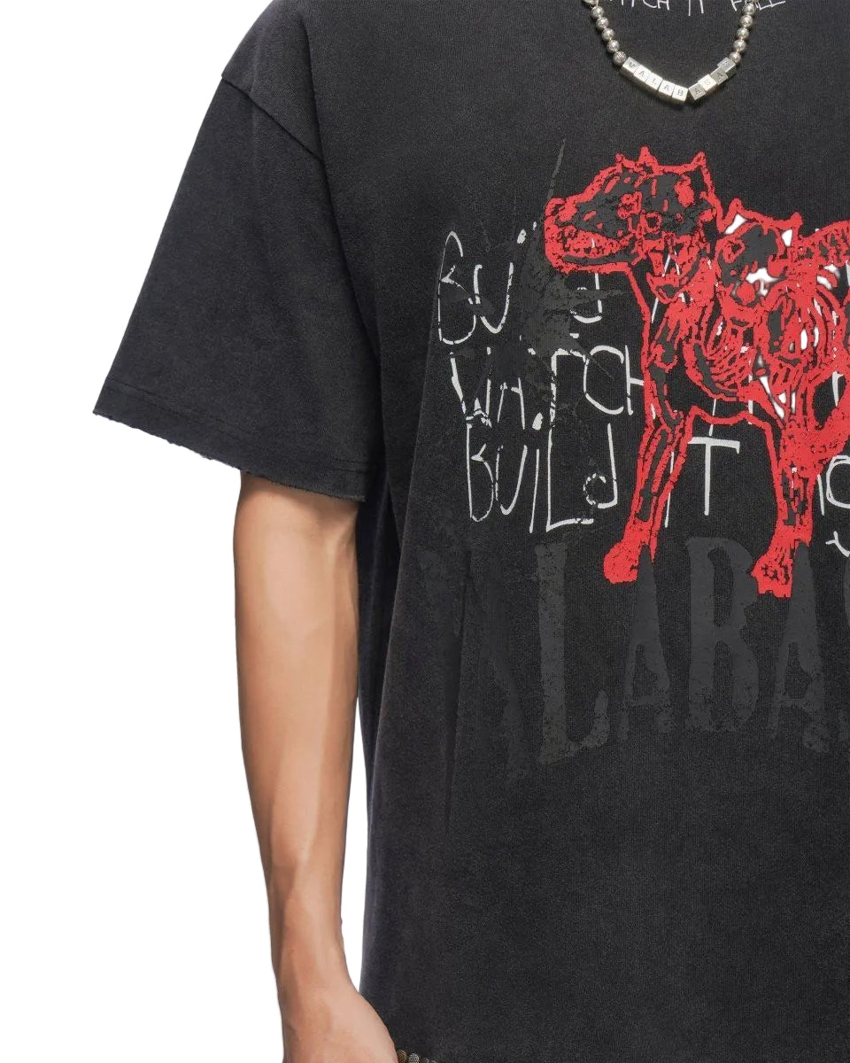 VALABASAS FALLEN EMPIRE VINTAGE TEE by VALABASAS