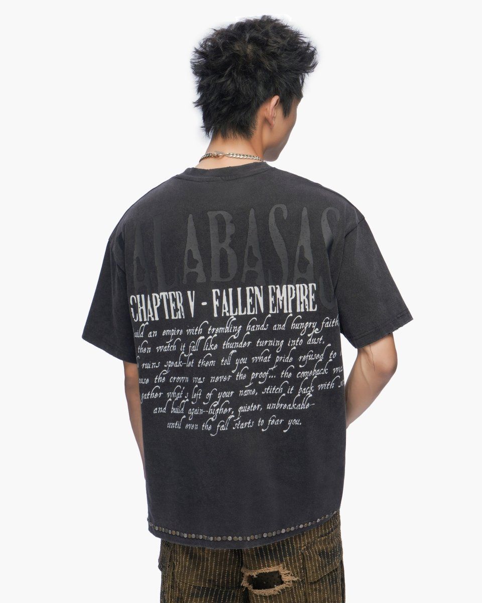 VALABASAS FALLEN EMPIRE VINTAGE TEE by VALABASAS