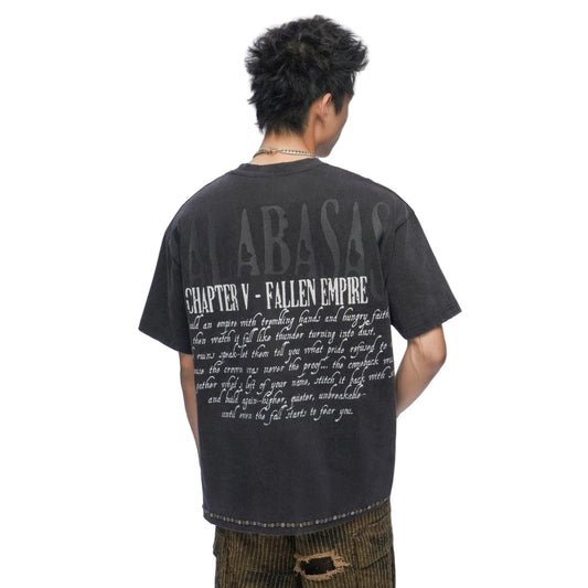 VALABASAS FALLEN EMPIRE VINTAGE TEE by VALABASAS