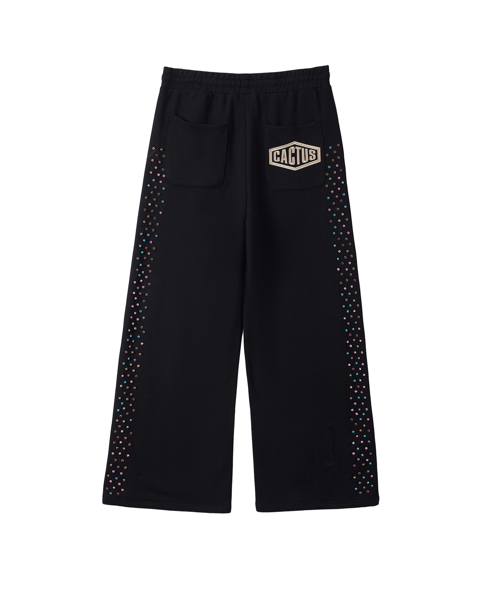 CACTUS VALLEY CRYSTAL CACTUS SWEATPANTS by AZVA