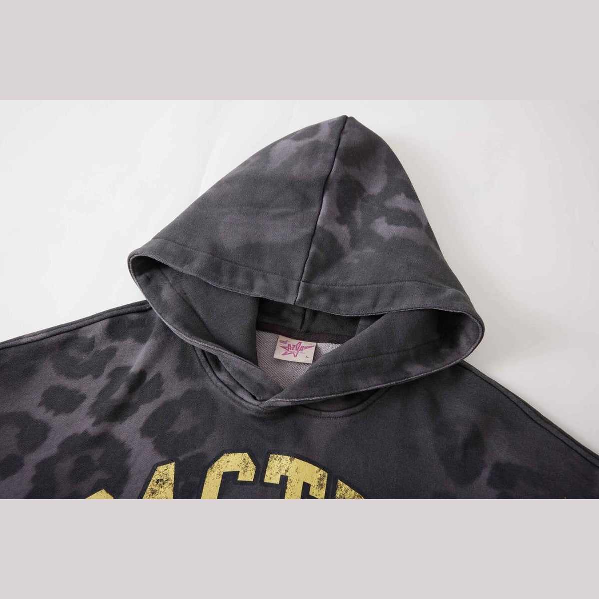 CACTUS VALLEY FADED LEAPORD HOODIE by AZVA