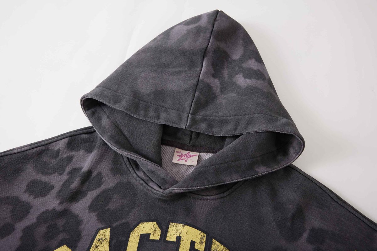 CACTUS VALLEY FADED LEAPORD HOODIE by AZVA