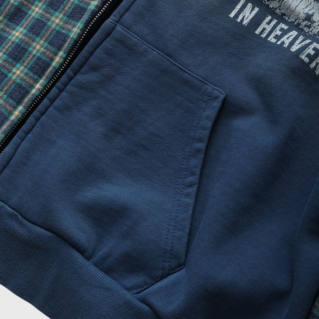HOMME FEMME REDRUM PLAID HOODIE by HOMME FEMME