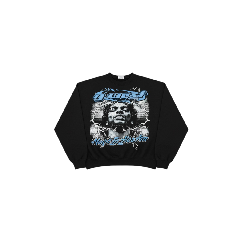 G WEST MADE IN HEAVEN CREWNECK
