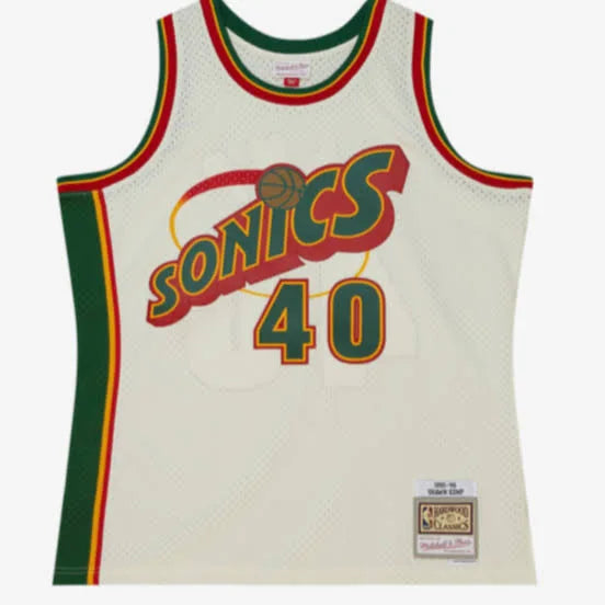 MITCHELL AND NESS SUPERSONICS 1995 SHAWN KEMP