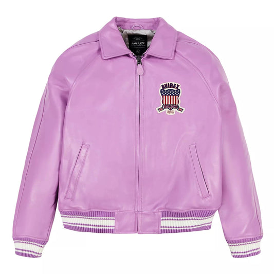 AVIREX ICON JACKET VIOLET by AVIREX