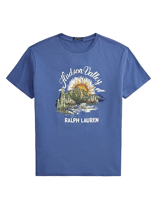 Classic Fit Jersey Graphic T-Shirt by Ralph Lauren