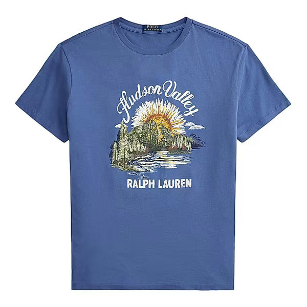 Classic Fit Jersey Graphic T-Shirt by Ralph Lauren