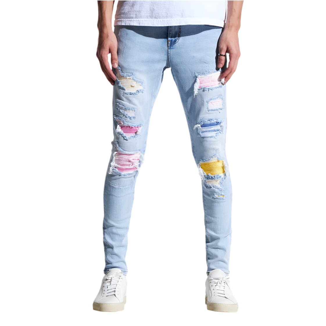 EMBELLISH 121-123-BLUE