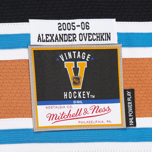 MITCHELL AND NESS NHL POWER PLAY ROOKIE WASHINGTON CAPITALS 2005 ALEXANDER OVECHKIN JERSEY by Mitchell and Ness