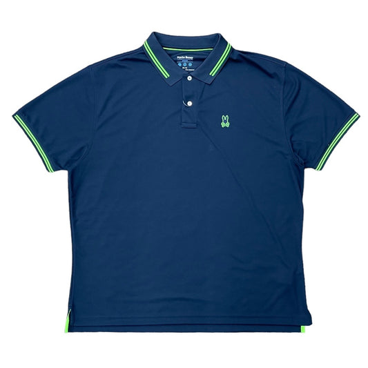 PSYCHO BUNNY B9K3140B200-NAVY/LIME by Psycho Bunny