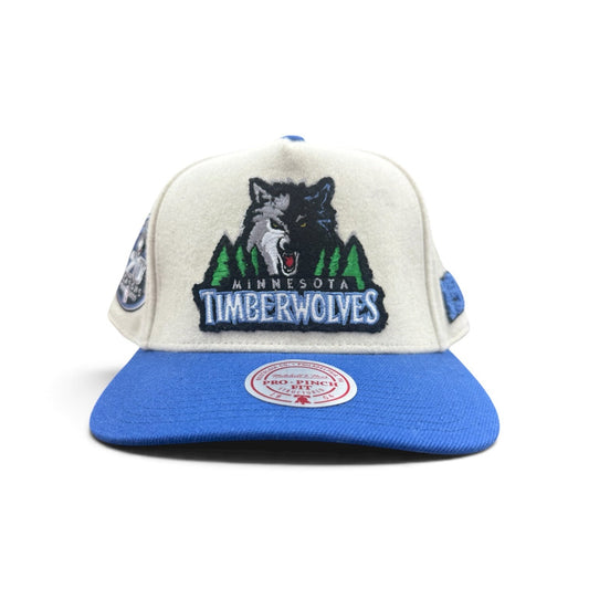 MITCHELL AND NESS NBA CREAM TEAM HATS by Mitchell and Ness
