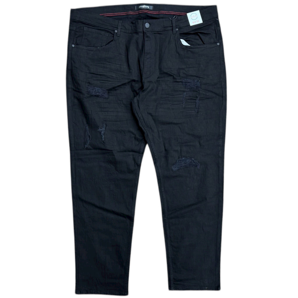 ARKETYPE VITAL RIPPED JEANS