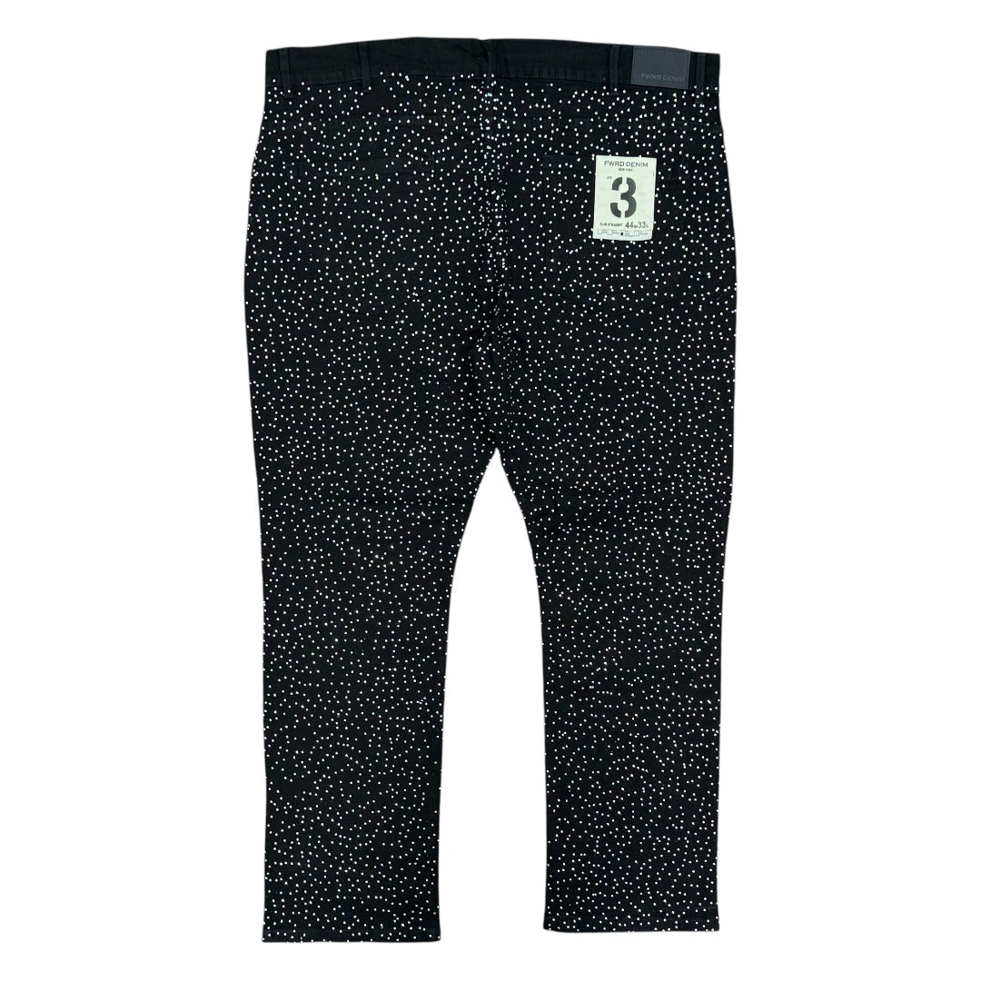 FWRD CRYSTALIZED DENIM-BLACK