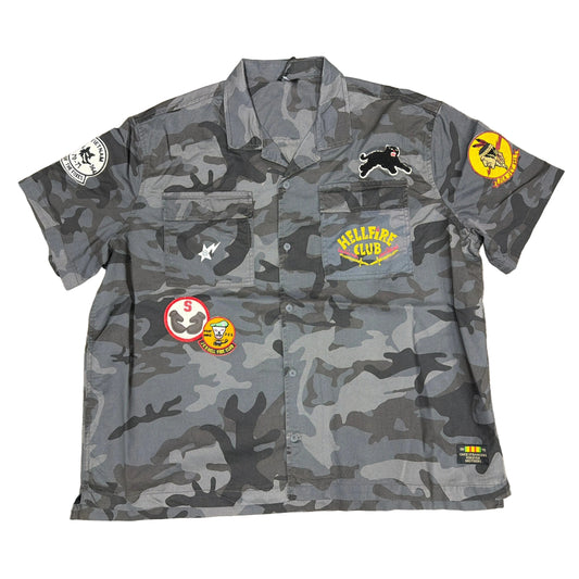 JORDAN CRAIG HELL FIRE CAMP SHIRT by Jordan Craig