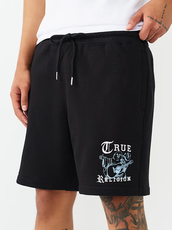 TRUE RELIGION LOGO FLEECE SHORTS by True Religion