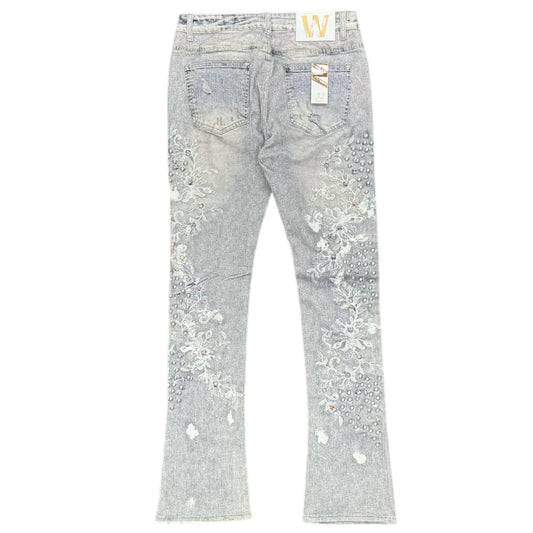 WAIMEA MENS FLOWER JEANS by WAIMEA