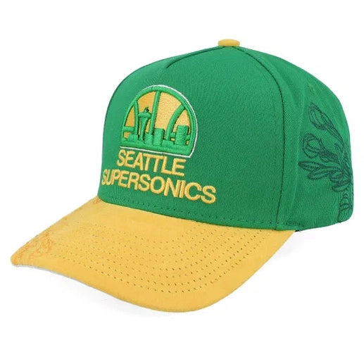 MITCHELL AND NESS NBA MAY FLOWERS PRO HATS by Mitchell and Ness